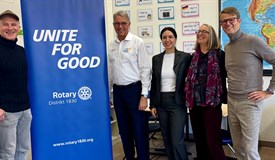 Markus Ploppa, Rolf-Michael Müller, Janine Knebel, Jutta Lück und Christian Albrings (v.l.n.r.)